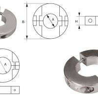 ANODE ZINC BATEAU AAAV001